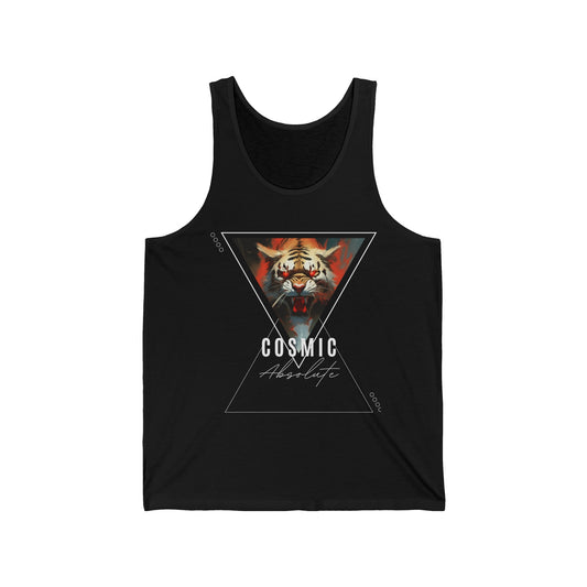 Inferno Tiger Unleashed: Roaring Fury Jersey Tank