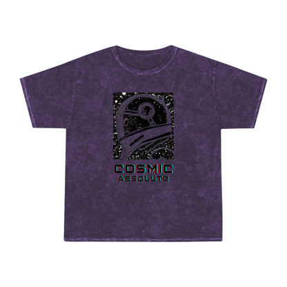 Galactic Explorer: Cosmic Astronaut Mineral Wash T-Shirt