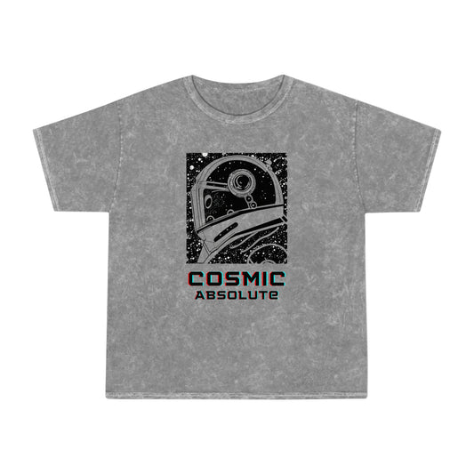 Galactic Explorer: Cosmic Astronaut Mineral Wash T-Shirt