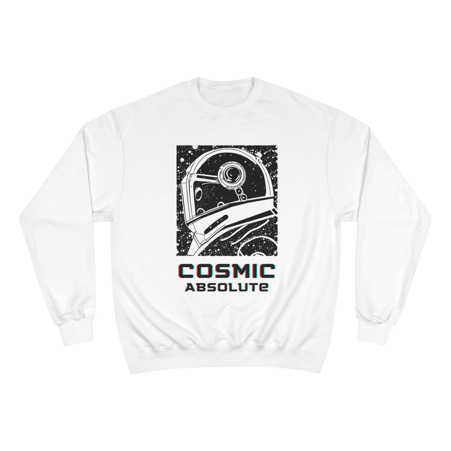 Galactic Explorer: Cosmic Astronaut Crew Neck Sweatshirt