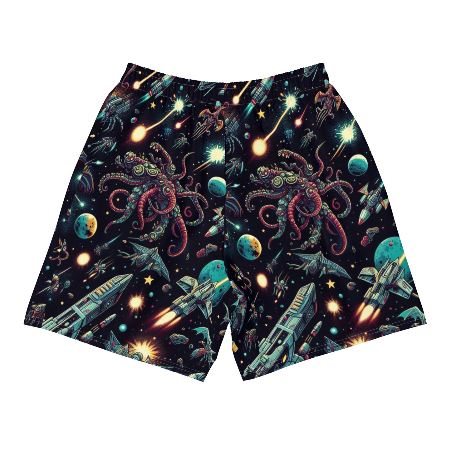SPACE KRAKEN Athletic Long Shorts