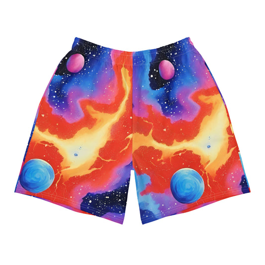 COSMIC HEATWAVE Athletic Long Shorts