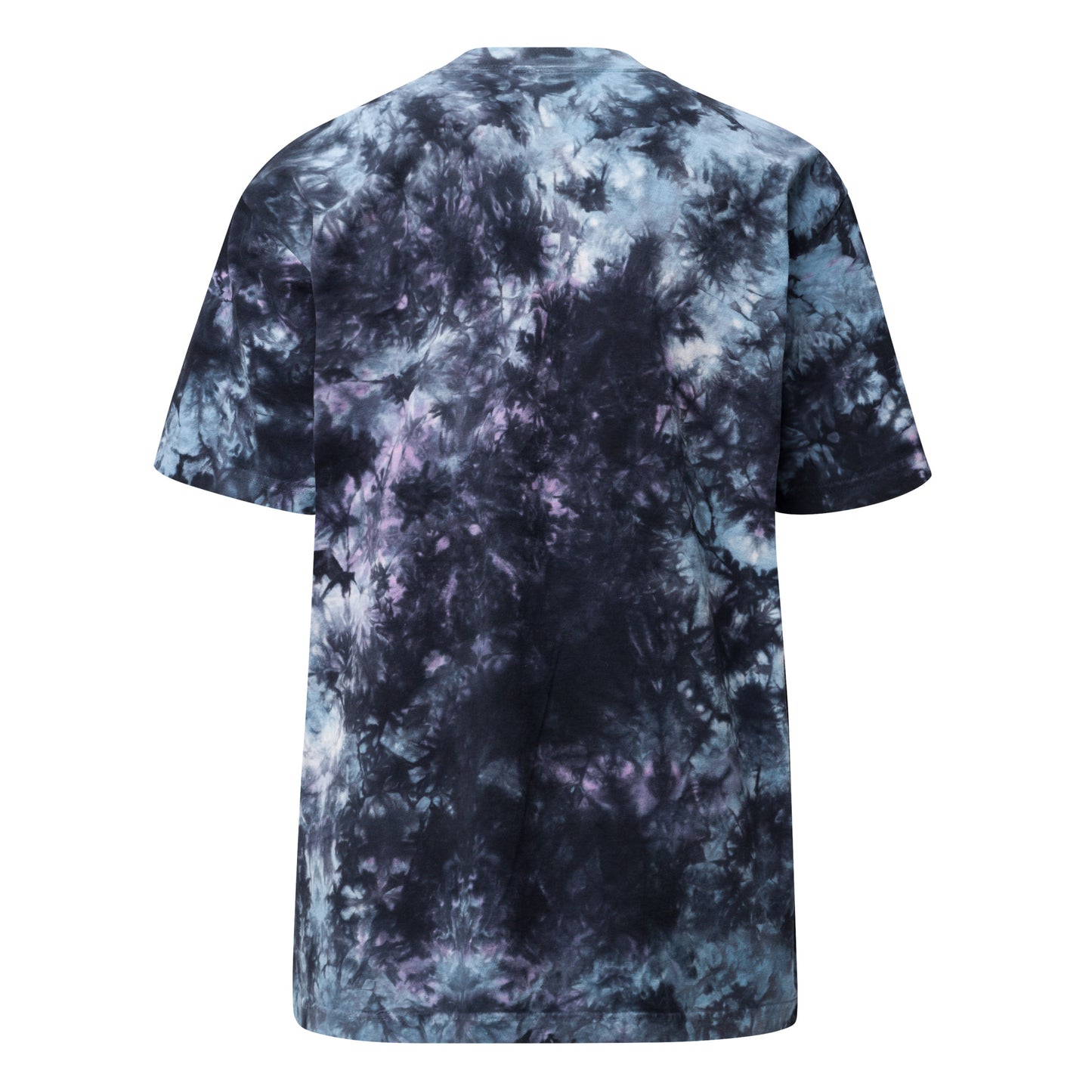 Cosmic Absolute Oversized Tie-Dye T-Shirt | Retro Futurism Activewear |
