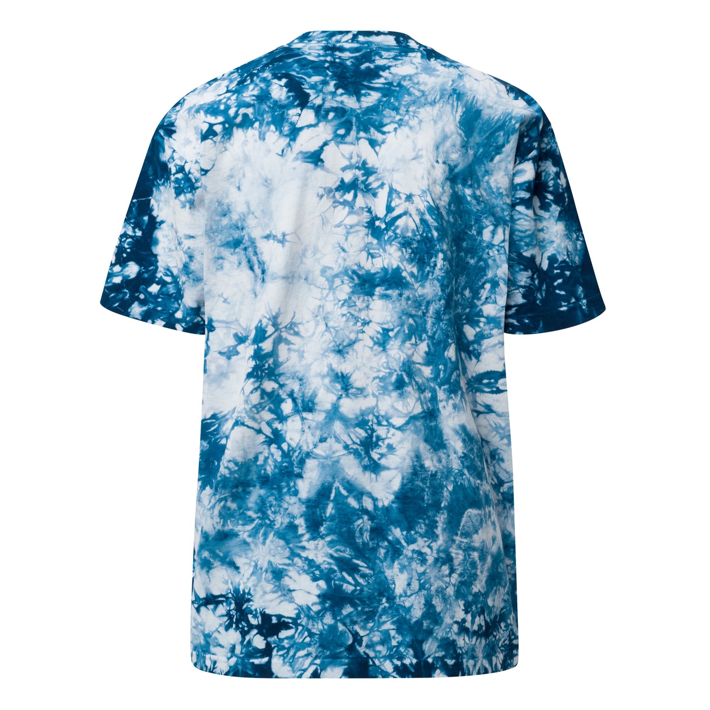 Cosmic Absolute Oversized Tie-Dye T-Shirt | Retro Futurism Activewear |