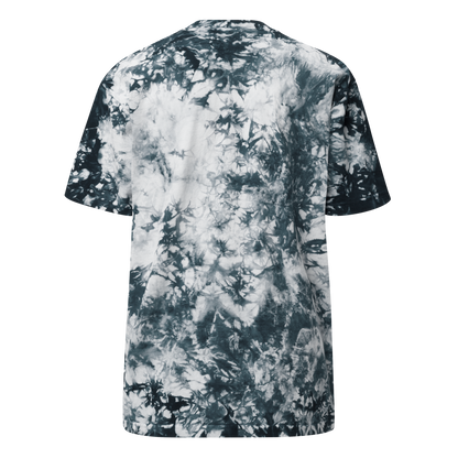 Cosmic Absolute Oversized Tie-Dye T-Shirt | Retro Futurism Activewear |