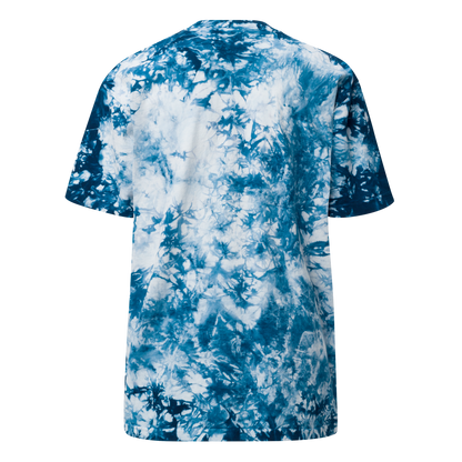Cosmic Absolute Oversized Tie-Dye T-Shirt | Retro Futurism Activewear |
