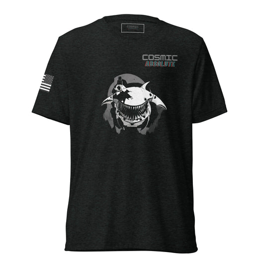 CYBORG SHARK CHRONICLES  Tri-blend T-shirt