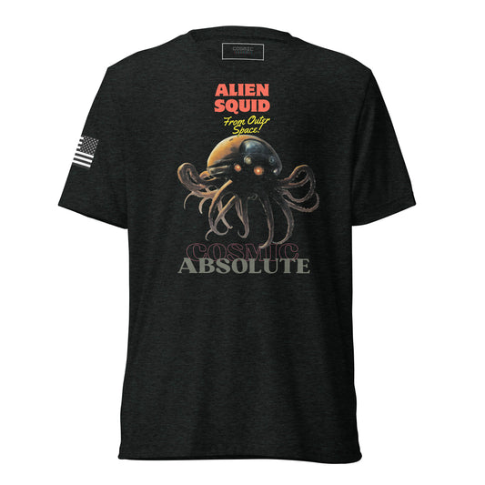 ALIEN SQUID FROM OUTER SPACE TRIBLEND T-shirt